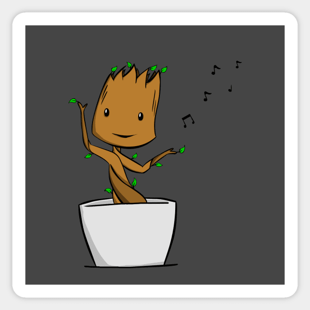 Groot baby Sticker by Namarqueza